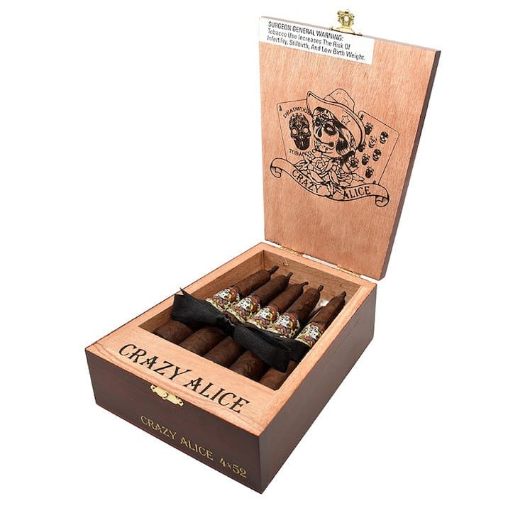 Deadwood Tobacco Crazy Alice version 2 cigar box 