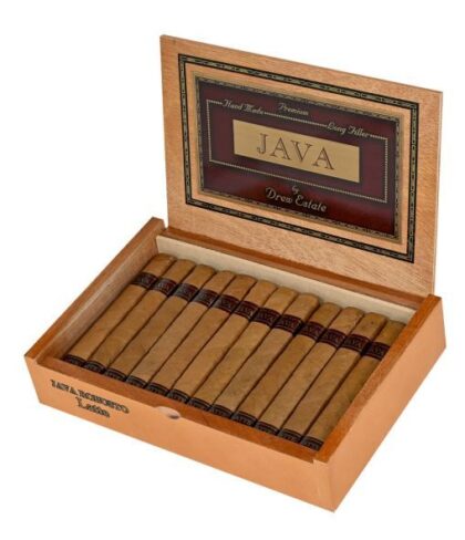 java latte robusto by drew estate box of 24 cigars